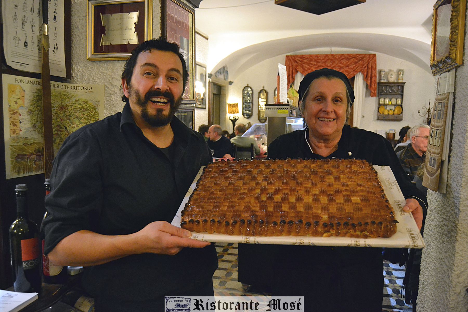torta delizia riccado franca degustazione bagnacauda ristorante mose celle ligure savona.JPG